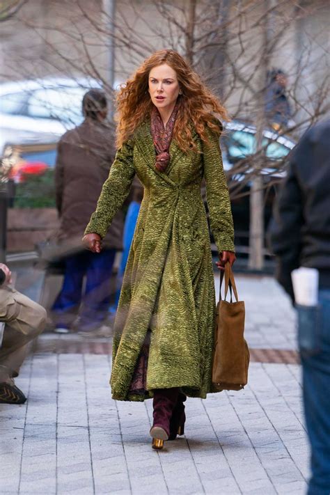 the undoing nicole kidman green coat