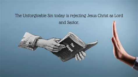 the unforgivable sin explained
