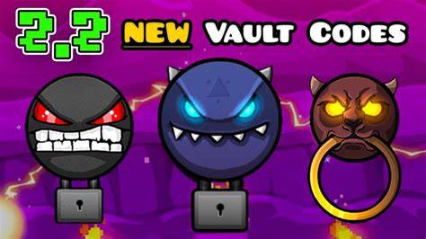 Geometry Dash "The Vault" Passwords YouTube