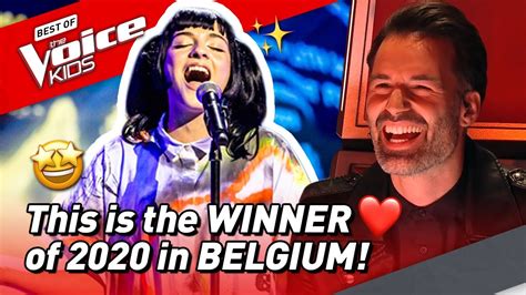 the voice kids belgium 2020 winner