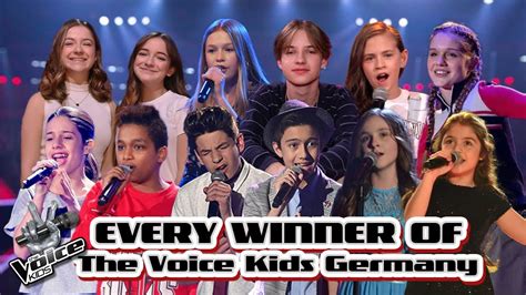 the voice kids germany winners