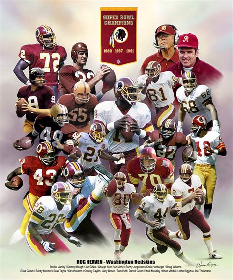 the washington redskins hogs