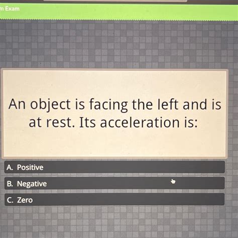 the way an object is facing