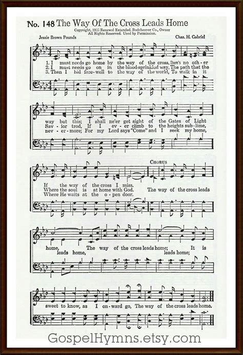 the way of the cross hymn