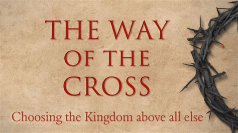 the way of the cross sermon