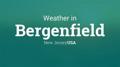 the weather channel bergenfield nj