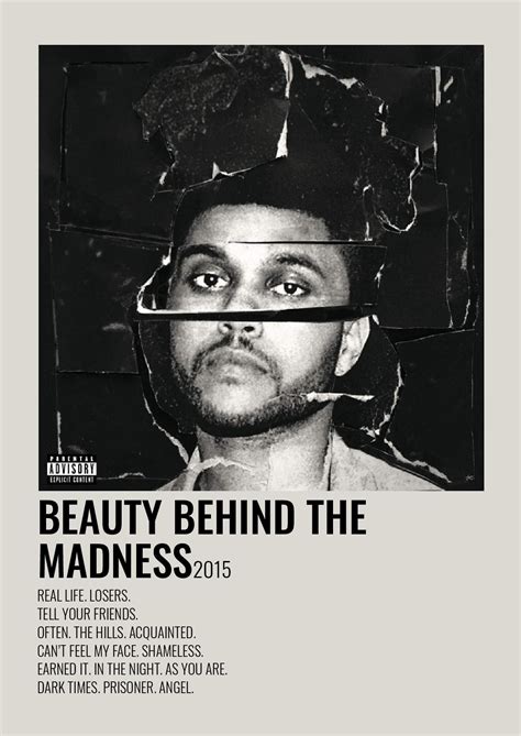 the weeknd album cover poster