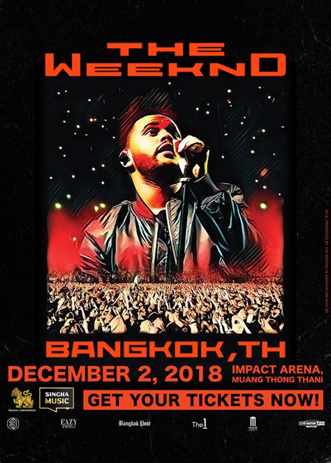 the weeknd concert thailand