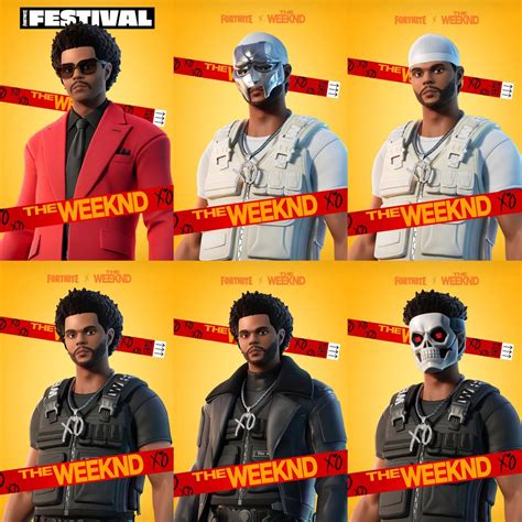 the weeknd fortnite skin