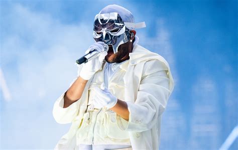 the weeknd live image mask