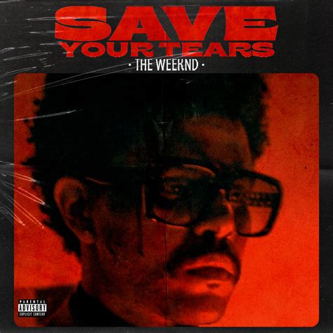 the weeknd save your tears album cover