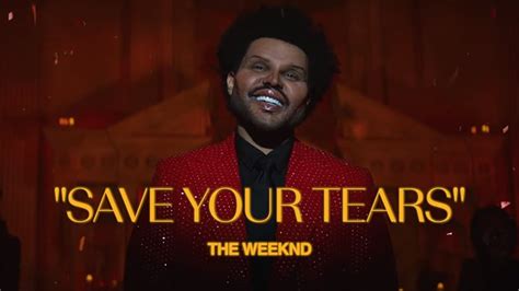 the weeknd save your tears release date