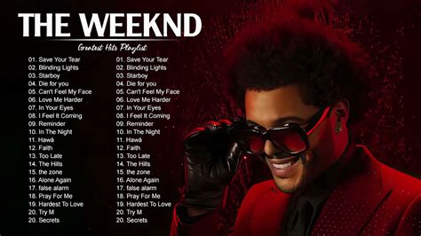the weeknd song playlist