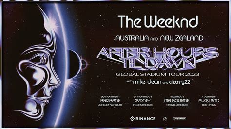 the weeknd touring australia