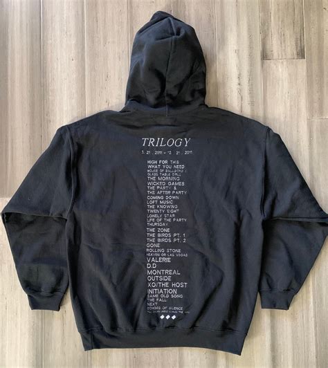 the weeknd trilogy hoodie