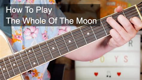 the whole of the moon guitar lesson