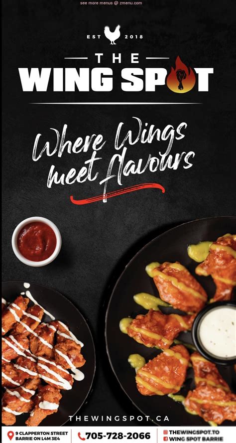 the wing spot - barrie