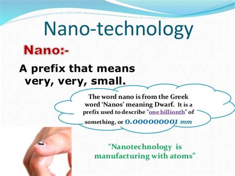the word nano means