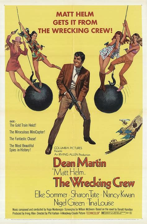 the wrecking crew movie poster