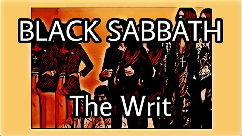 the writ di black sabbath
