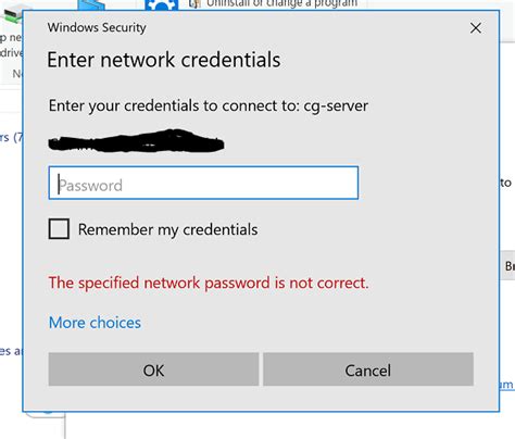 The Specified Network Password is not Correct [Fix]