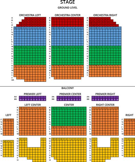 Theater 47 Seating Chart