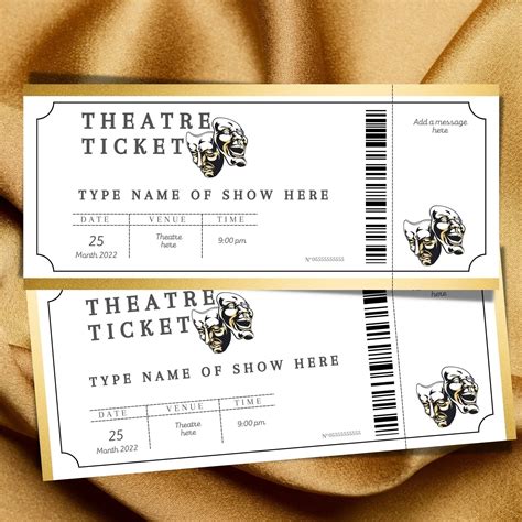 theater ticket