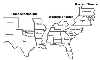 theaters of the civil war