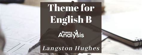 Theme For English B Character Analysis