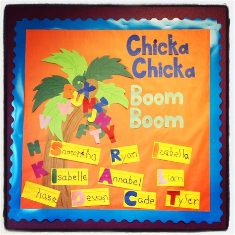 theme of chicka chicka boom boom