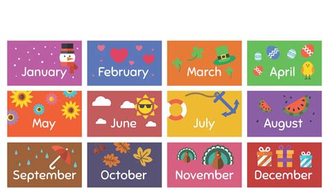 Themed Month Calendar