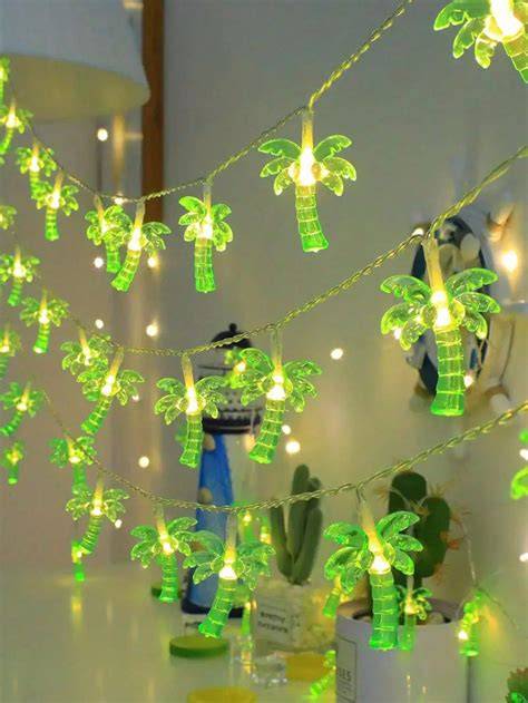 themed party decor with LED lights