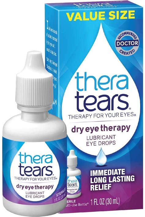 thera tears eye drops side effects