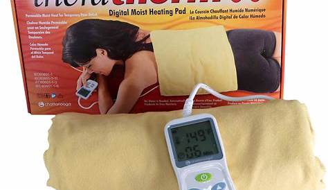 Chattanooga Theratherm Digital Moist Heating Pad, Shoulder/Neck -New