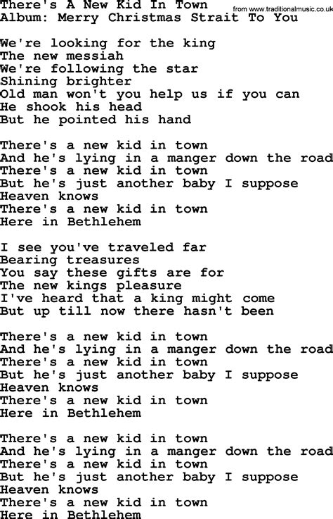 there's a new kid in town song