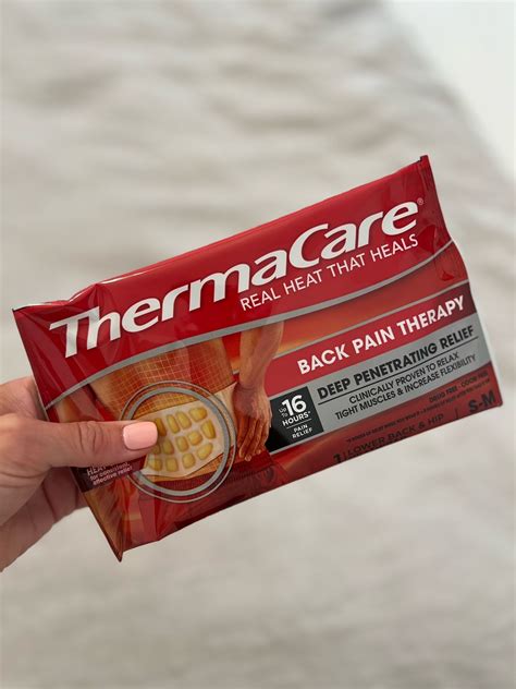 Thermacare Heat Patch Pregnancy