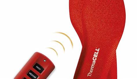 ThermaCELL Heated Insoles Size Large The Home Depot Canada