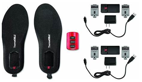 ThermaCell Remote Control Heated Insoles HiConsumption