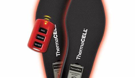 Thermacell Heated Insoles Rechargeable Insole Ebay