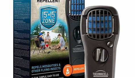 Thermacell Mosquito Repeller Black Mr300 Portable Repellents