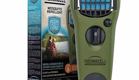 Thermacell Mosquito Repeller New ThermaCell Olive Green MRGJ EBay