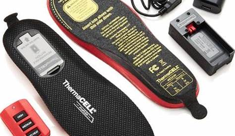 Thermacell Proflex Heated Insoles Canada Shop With Extra Battery Pack
