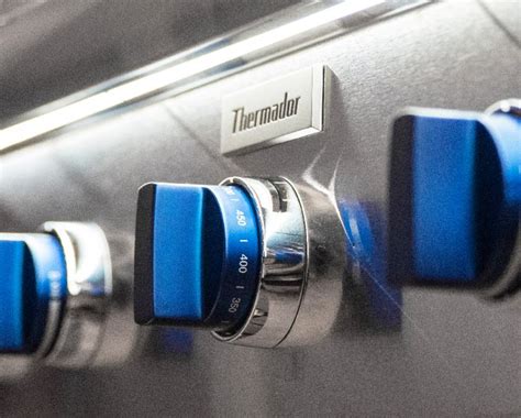 Thermador Speed Oven Blue Knobs