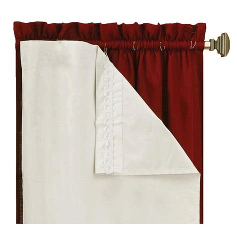 thermaliner white blackout energy saving curtain liners