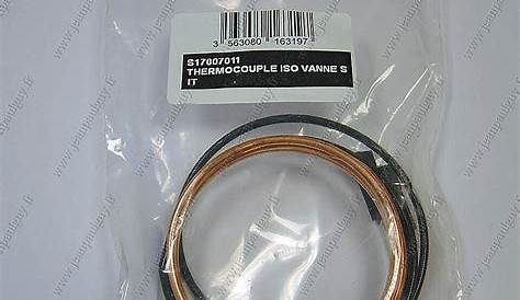 Thermocouple S17007072 Pour Chaudiere Chappee Ideal Standard Pour