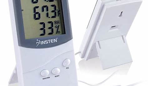 Thermometer Hygrometer Digital Bunnings Our Range The Widest Range Of Tools, Lighting