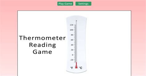 Thermometer Game Online