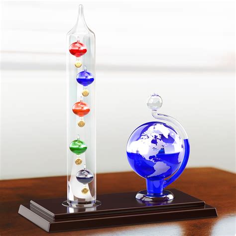 Thermometer With Glass Globe