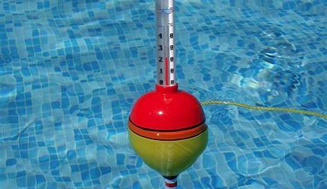 Thermometre flottant piscine Silver Bouteille, Flottant