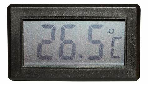 Thermometre Temperature Exterieure Moto Instruments Qiilu Universel Thermomètre Digital